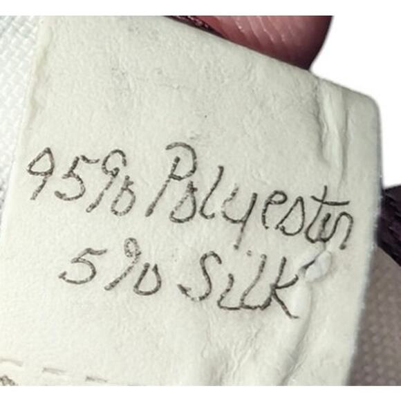 Oscar De La Renta Men's‎ Necktie Pink Purple Mauve Dot Classic Event Wedding - Picture 3 of 4